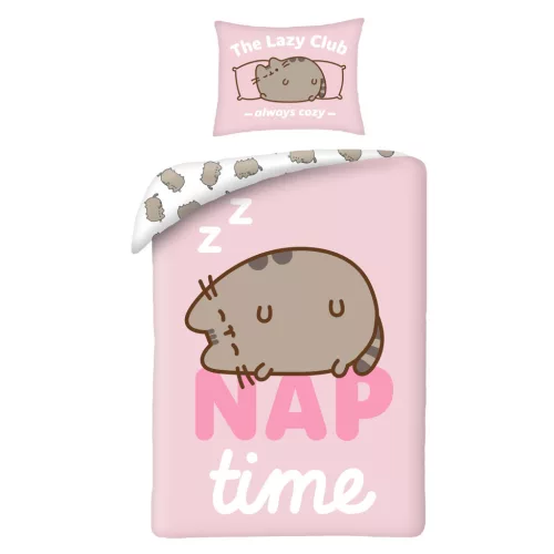 Pusheen Nap Time ágyneműhuzat 140×200cm, 70×90 cm microfibre
