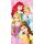 Disney Hercegnők Royal fürdőlepedő, strand törölköző 70x140cm