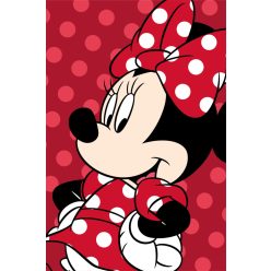 Disney Minnie Red mikroflanel takaró 100x150cm