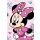 Disney Minnie Flowers mikroflanel takaró 100x150cm