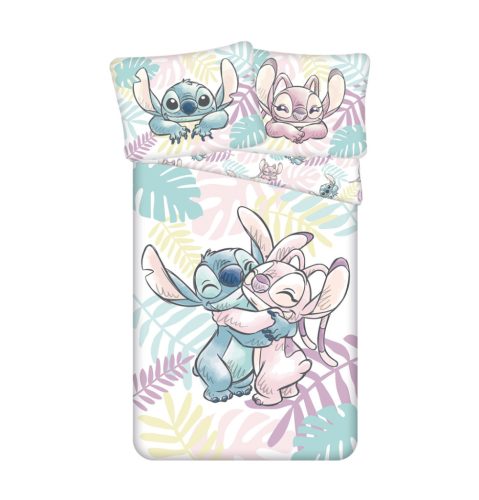 Disney Lilo és Stitch, A csillagkutya Leaves ágyneműhuzat 140×200cm, 70×90 cm