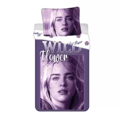   Billie Eilish Wild Flower ágyneműhuzat 140×200cm, 70×90 cm