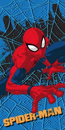 Pókember Spider-Verse fürdőlepedő, strand törölköző 70x140cm (Fast Dry)