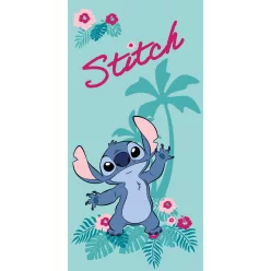   Disney Lilo és Stitch, A csillagkutya Hawaii fürdőlepedő, strand törölköző 70x140cm (Fast Dry)
