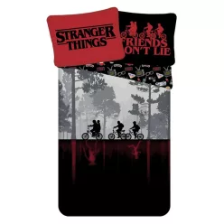   Stranger Things Upside Down Dark ágyneműhuzat 140×200cm, 70×90 cm