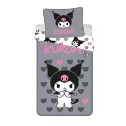 Hello Kitty Kuromi ágyneműhuzat 140×200cm, 70×90 cm