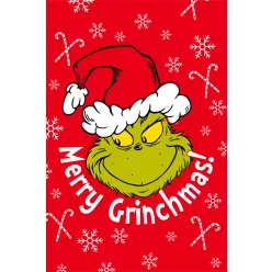 A Grincs Merry Grinchmas mikroflanel takaró 100x150cm