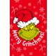 A Grincs Merry Grinchmas mikroflanel takaró 100x150cm