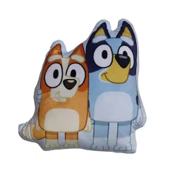 Bluey Pals Hug formapárna, díszpárna 34x28 cm
