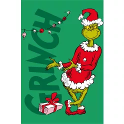 A Grincs Merry Presents mikroflanel takaró 100x150cm
