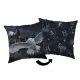 Harry Potter Hogwarts Night párna, díszpárna 40x40 cm