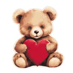 Macis Heart formapárna, díszpárna 39x33 cm