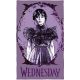 Wednesday Gothic kéztörlő, arctörlő, törölköző 30x50cm