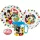 Disney Mickey Cool Summer étkészlet, micro műanyag szett bögrével 350 ml