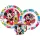 Disney Mickey Better Together étkészlet, micro műanyag szett bögrével 265 ml