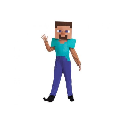 Minecraft Steve jelmez 7-8 év