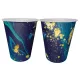 Kék Midnight Blue papír pohár 6 db-os 240 ml