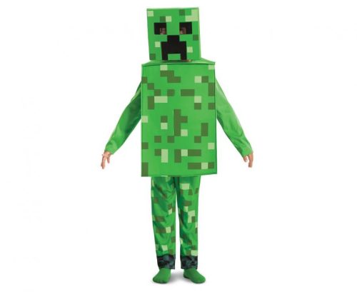 Minecraft Creeper Fancy jelmez 10-12 év