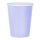 Lila Solid Lavender papír pohár 14 db-os 270 ml