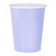 Lila Solid Lavender papír pohár 14 db-os 270 ml