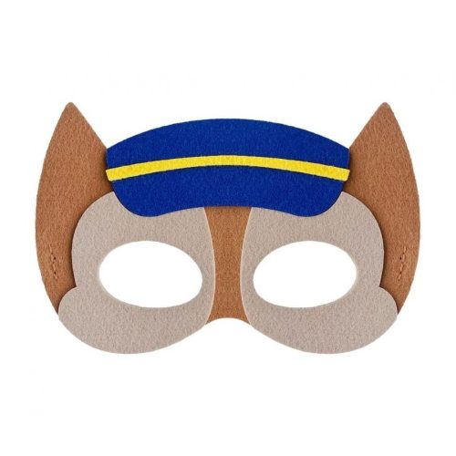 Kutyás Dog Brigade Police filc maszk 18 cm