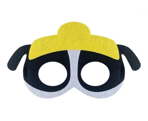 Kutyás Dog Brigade Black filc maszk 18 cm