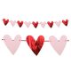 Szerelem Hearts girland 200 cm