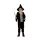 Varázsló Wizard Black jelmez 120/130 cm