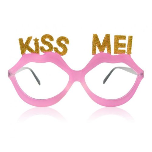 Kiss Me party szemüveg