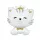 Cicás White fólia lufi 49 cm