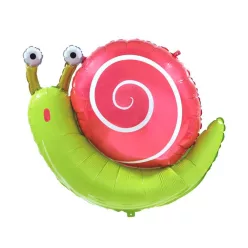 Csiga Pink fólia lufi 60 cm
