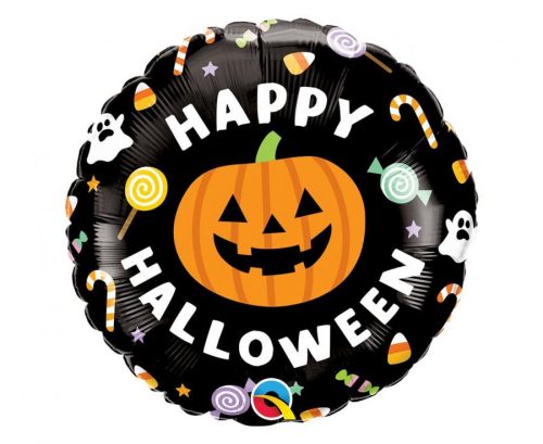 Happy Halloween Candies fólia lufi 46 cm