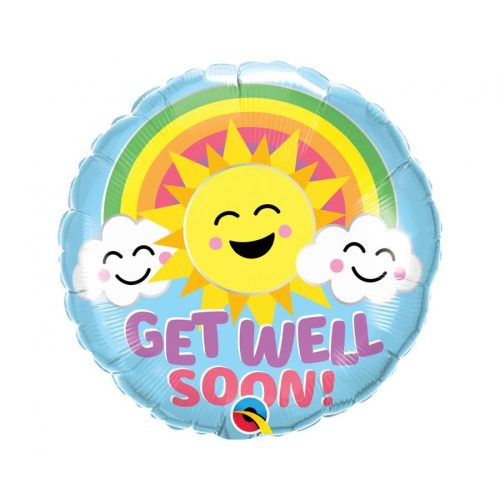 Get Well Soon Sunny fólia lufi 46 cm