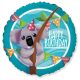 Koala Happy Birthday Party fólia lufi 46 cm (WP)