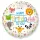 Állatos Happy Birthday Animals fólia lufi 46 cm (WP)