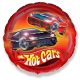 Autó Hot Cars fólia lufi 46 cm (WP)