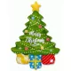 Karácsonyi Tree fólia lufi 108 cm