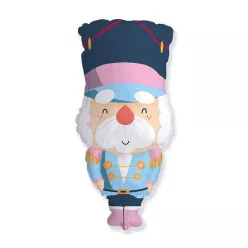 Karácsonyi katona Nutcracker fólia lufi 86 cm (WP)