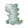 Dinoszaurusz Little Rex fólia lufi 74 cm (WP)