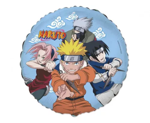 Naruto Team 7 fólia lufi 46 cm (WP)