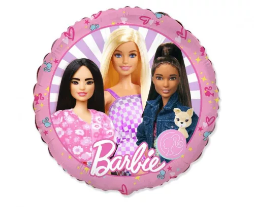 Barbie Crew fólia lufi 46 cm (WP)
