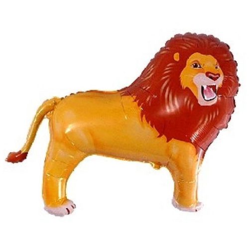 Oroszlán Lion fólia lufi 36 cm (WP)