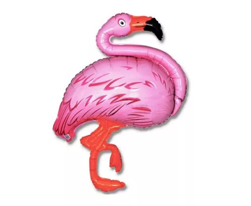 Flamingó Pink fólia lufi 36 cm (WP)