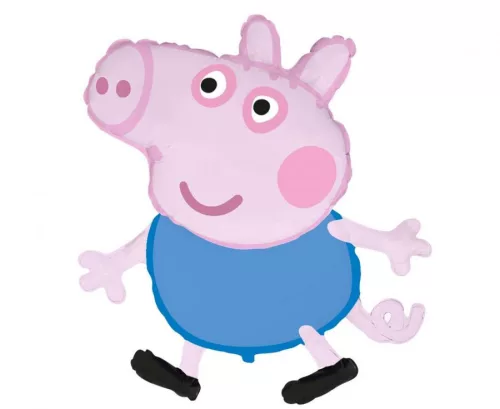 Peppa malac Blue fólia lufi 36 cm (WP)