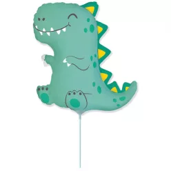 Dinoszaurusz Little Rex fólia lufi 36 cm (WP)