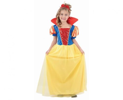 Hercegnő Snow White jelmez 130/140 cm