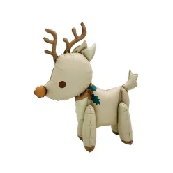 Rénszarvas Winter fólia lufi 58 cm