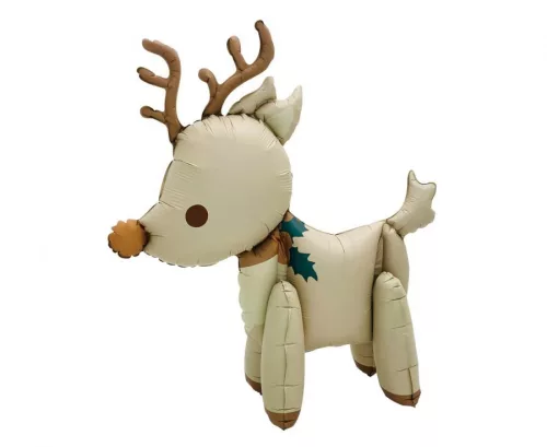 Rénszarvas Winter fólia lufi 58 cm