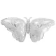 Pillangó Silver fólia lufi 87 cm