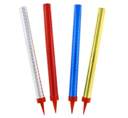 Színes Colorful torta tűzijáték 18 cm 4 db-os